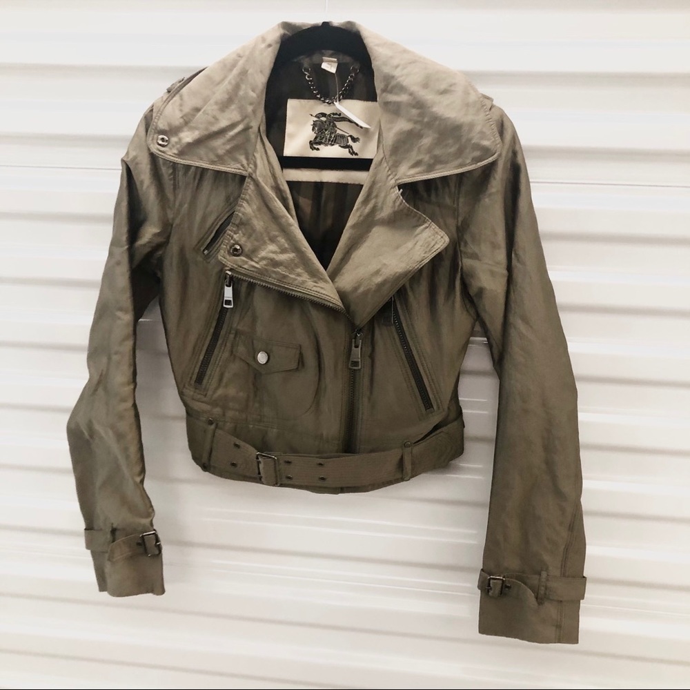 Burberry Prorsum Moto Jacket Retractable Hood - Picture 3 of 16